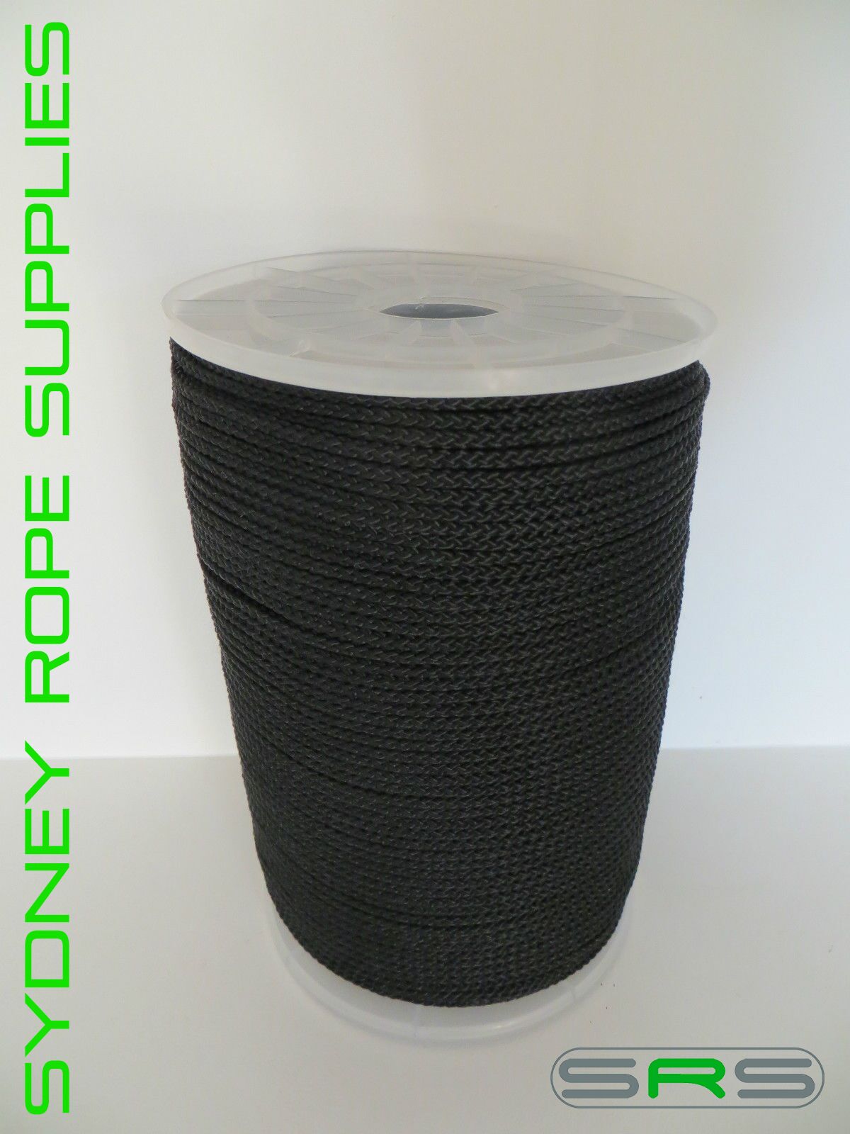 3MM X 250MTR BLACK POLYESTER VB CORD