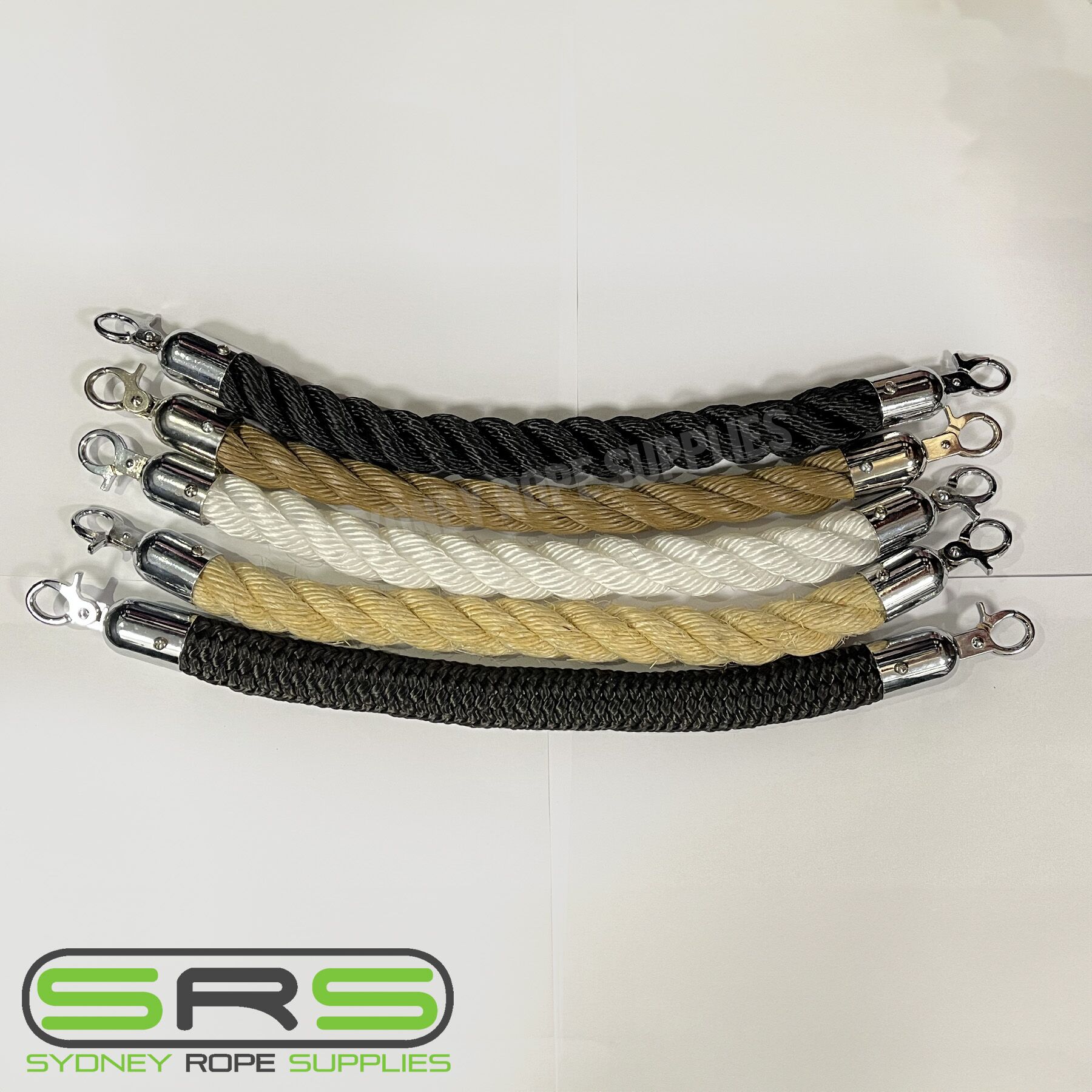 2.5m Crowd Control Rope Barrier