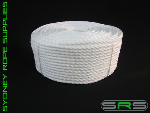 8MM X 100MTR PE SILVER ROPE