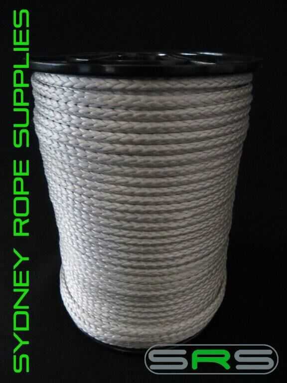 100MTR X 6MM UHMWPE 12 STRAND ULTIMATE HAUL ROPE