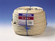 6MM X 250MTR COIL DONAGHYS SISAL ROPE
